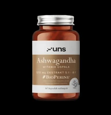 UNS Ashwagandha + BioPerine 570mg