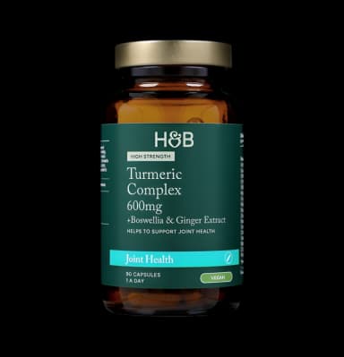 High Strength Turmeric Complex plus Boswellia & Ginger Extract 600mg