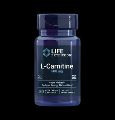 L-Carnitine 500mg 30 Vegetariska kapslar