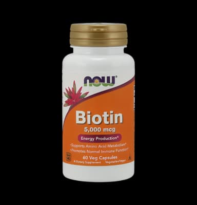 Biotin 5000µg 60 Vegetariska Kapslar