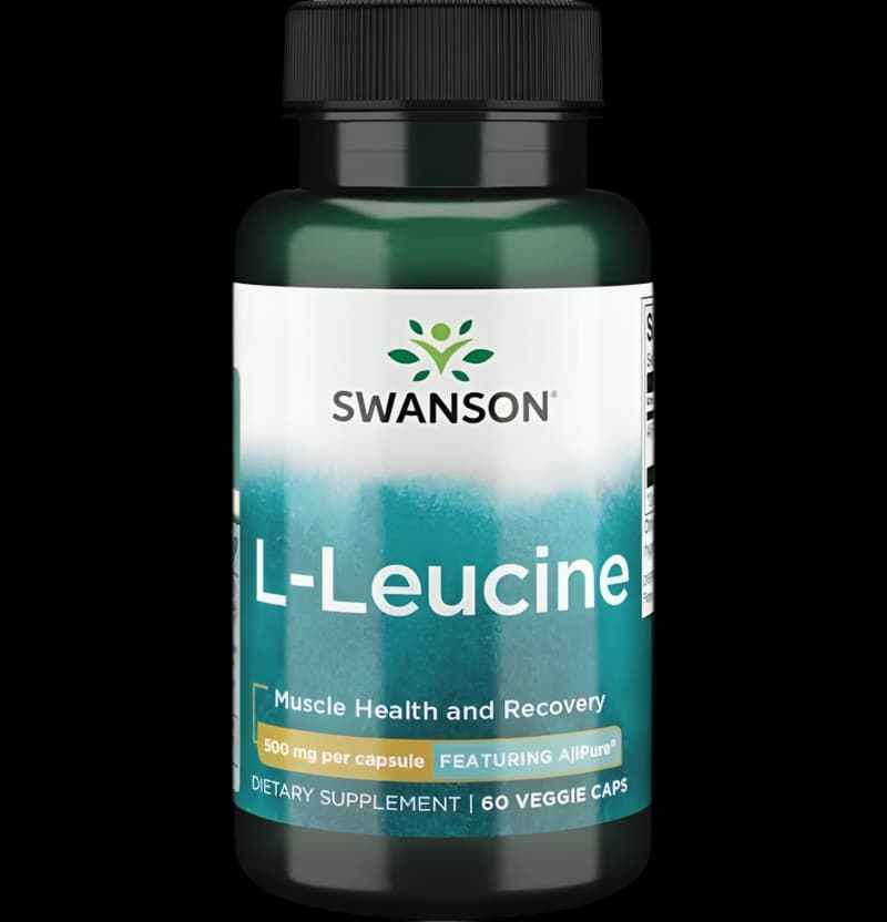 tbg_Swanson-AjiPure-LLeucine-500mg-60-Kapslar