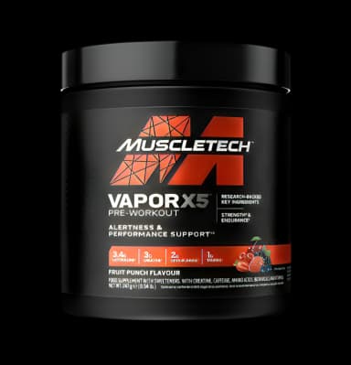 Vapor X5 Pre-Workout Fruit Punch 247g Pulver