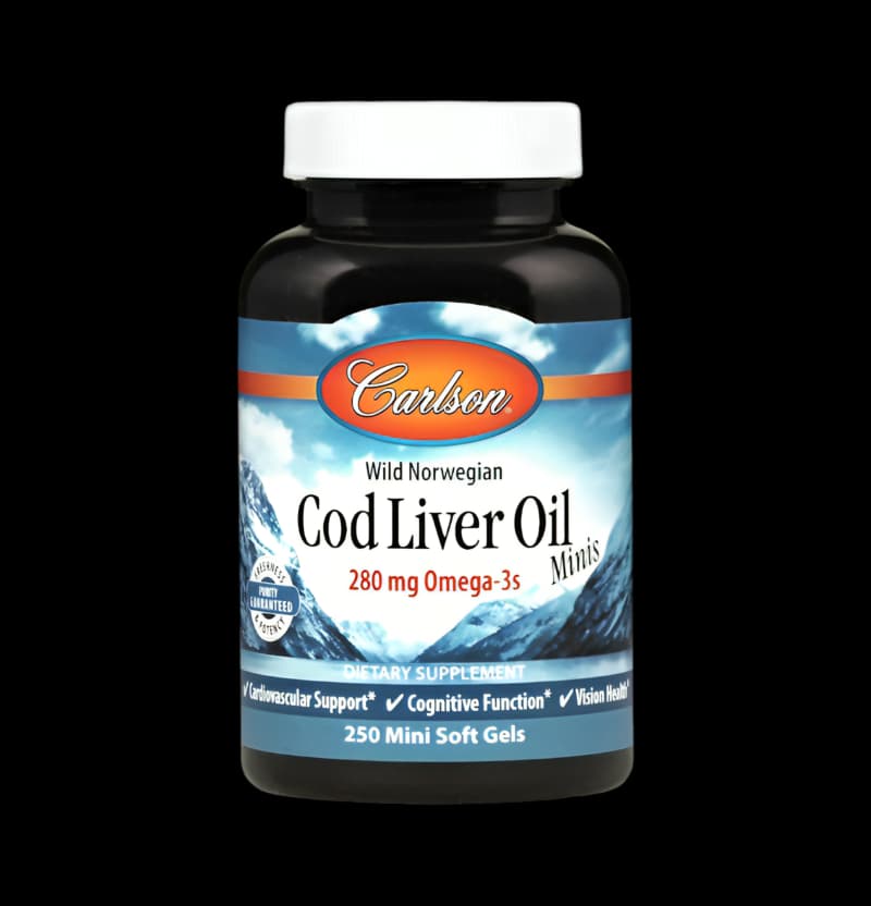 tbg_Carlson-Labs-Cod-Liver-Oil-Minis-280mg-250-Mini-Mjuka-gelkapslar
