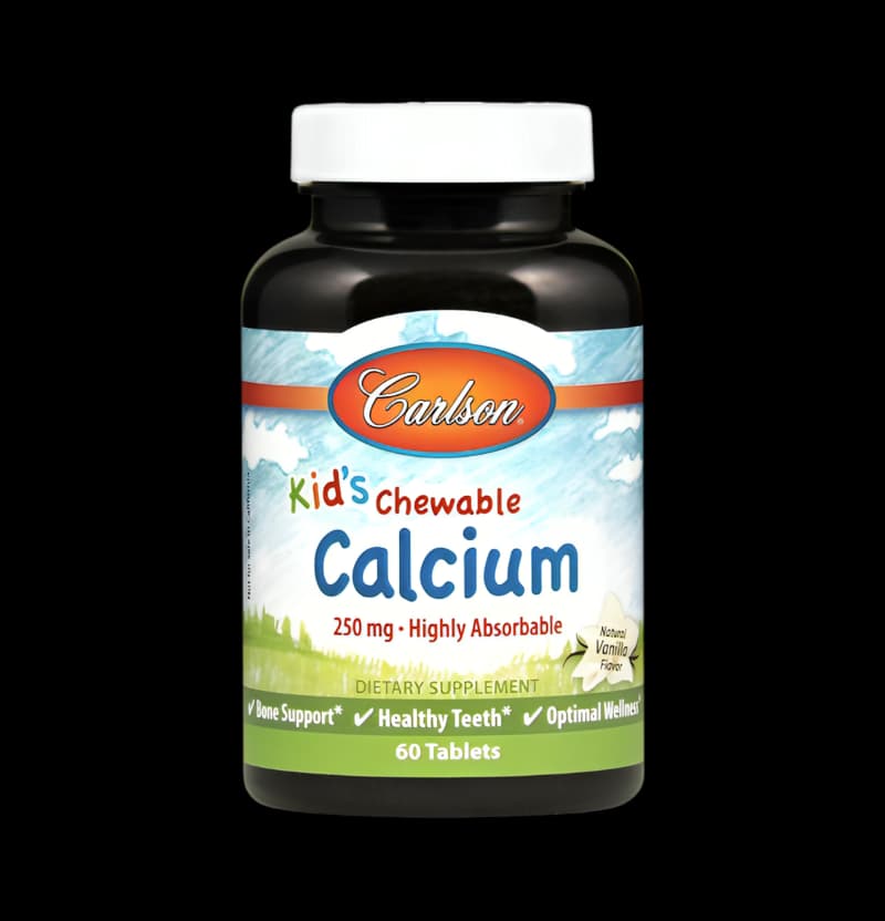 tbg_Carlson-Labs-Kids-Chewable-Calcium-250mg-Natural-Vanilla-60-Tabletter
