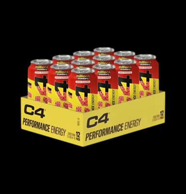 C4 Performance Energy Millions Strawberry 12 x