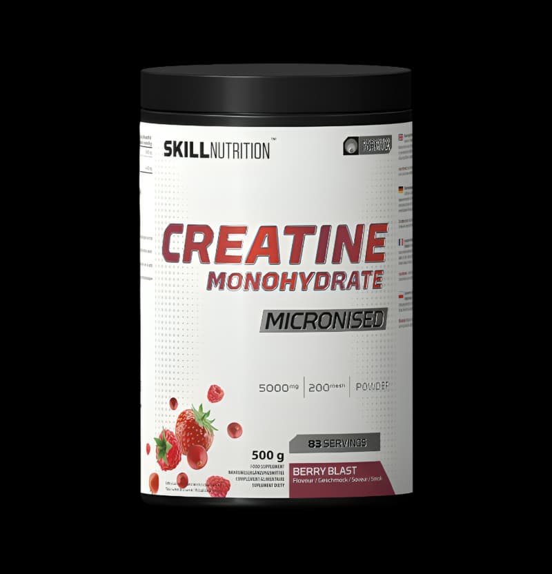 tbg_Skill-Nutrition-Micronised-Creatine-Monohydrate-Flavoured-Berry-Blast-500-grams