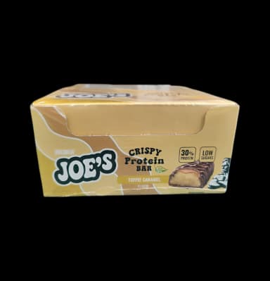 Joe's Crispy Protein Bar, Toffee Caramel 12 x