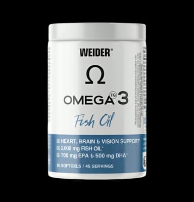 Omega 3 Fish Oil 2000mg 90 Mjuka Gelkapslar