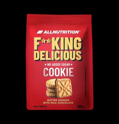 Fitking Delicious Cookie, Butter Cookies with Milk Chocolate