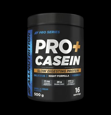 Pro+ Casein Vanilla Cream 500g Pulver