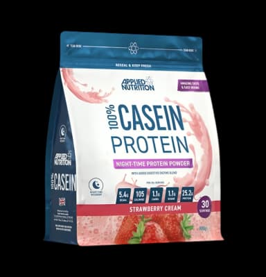 100% Casein Protein Strawberry Cream