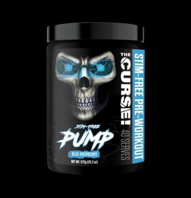 The Curse! Stim-Free Pump, Blue Raspberry