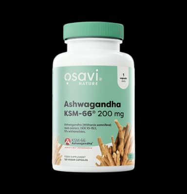Ashwagandha KSM-66 200mg 120 Veganska Kapslar