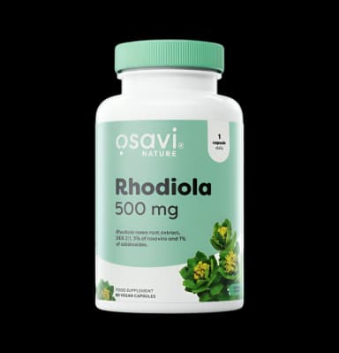 Rhodiola 500mg 60 Veganska Kapslar