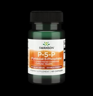 P-5-P (Pyridoxal-5-Phosphate) Coenzymated Vitamin B6 40mg