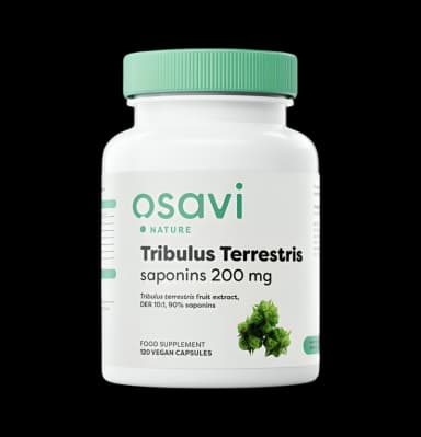 Tribulus Terrestris, Saponins 200mg 120 Veganska Kapslar