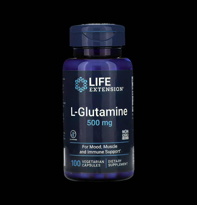tbg_Life-Extension-LGlutamine-500mg-100-vcaps-1