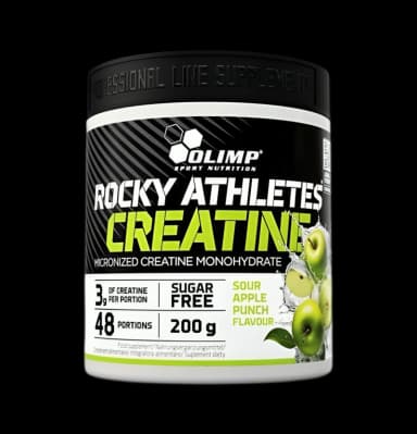 Rocky Athletes Creatine Sour Apple Punch