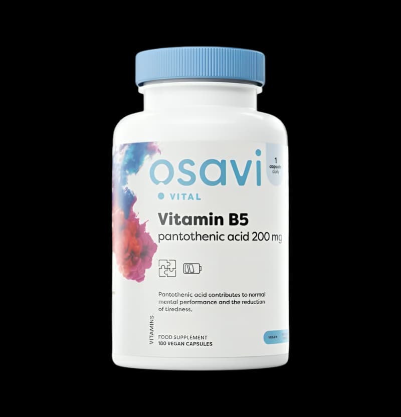 tbg_Osavi-Vitamin-B5-Pantothenic-Acid-200mg-180-Veganska-Kapslar