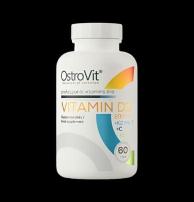 Vitamin D3 2000IU + K2 MK-7 + C + Zn