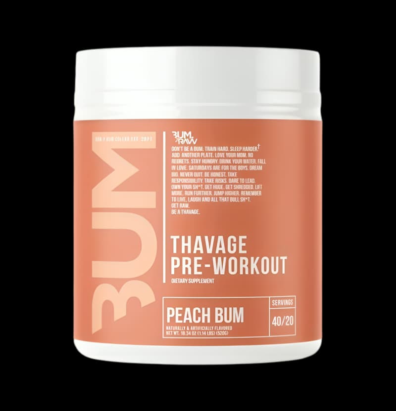 tbg_Raw-Nutrition-Thavage-PreWorkout-Peach-Bum-520-grams