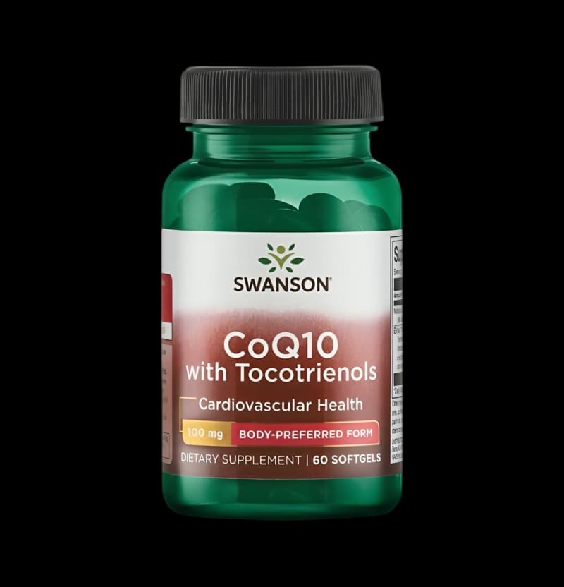 tbg_Swanson-CoQ10-100mg-med-10mg-Tocotrienols-60-Mjuka-Kapslar