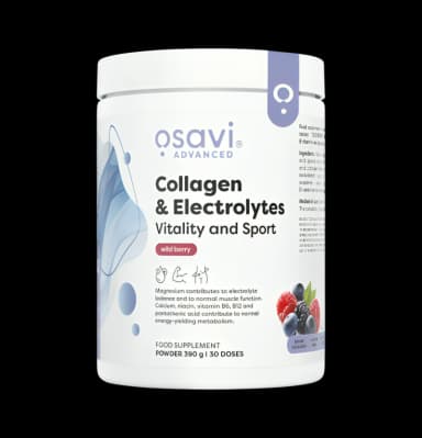 Collagen Electrolytes Vitality and Sport, Wild Berry