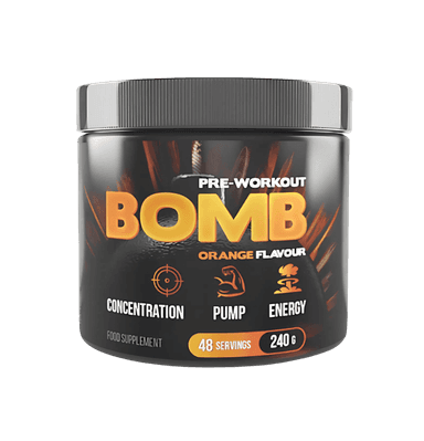 Pre-Workout Bomb 240g - Orange