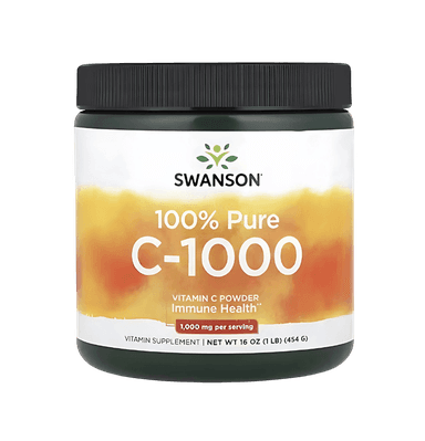 100% Pure Vitamin C 454g - Pulver