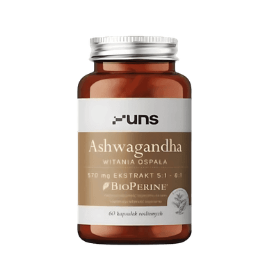 UNS Ashwagandha + BioPerine 570mg