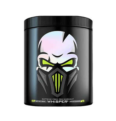 Whisper Caffeine Free Pre-Workout 400g - Apple