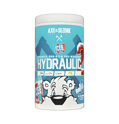Hydraulic V2 Non-Stim Pre-Workout ICEE Blue Raspberry