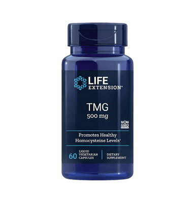 TMG 500mg 60 Flytande Vegetabiliska Kapslar