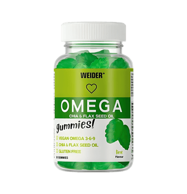 Omega Gummies Lime 50 Gummitabletter
