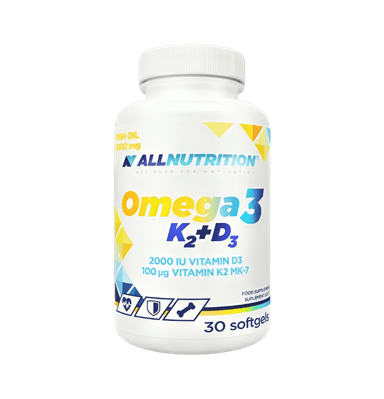 Omega 3, K2+D3 30 Gelkapslar