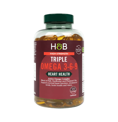 Hög Styrka Trippel Omega 3-6-9