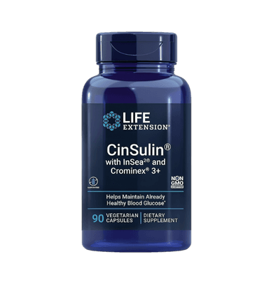 CinSulin with InSea2 & Crominex 3+
