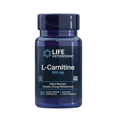 L-Carnitine 500mg 30 Vegetariska kapslar