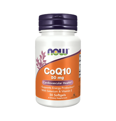CoQ10 with Selenium & Vitamin E 50mg 50 Mjuka Gelkapslar