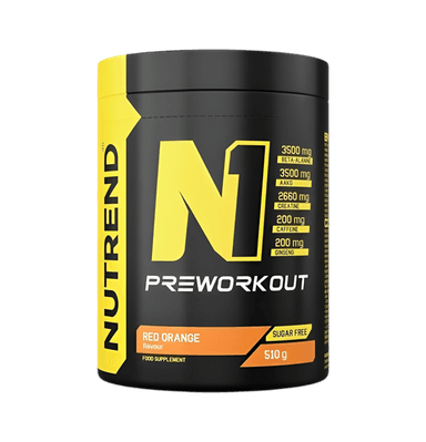 N1 Pre-Workout Red Orange