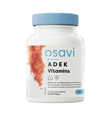 ADEK Vitamins 60 Mjuka Kapslar