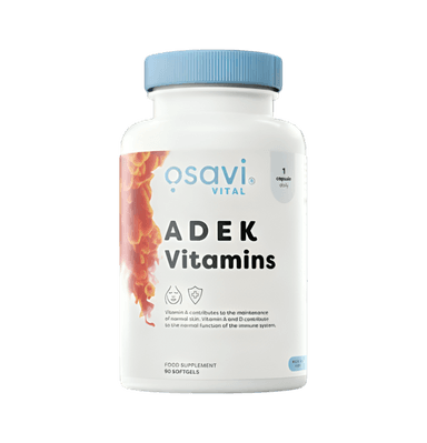 ADEK Vitamins 90 Mjuka gelkapslar