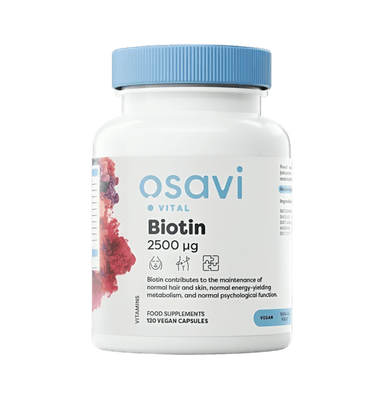 Biotin 2500µg 120 Veganska Kapslar