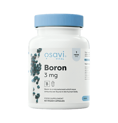 Boron 3mg 60 Veganska Kapslar