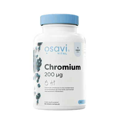 Chromium 200µg 90 Veganska Kapslar