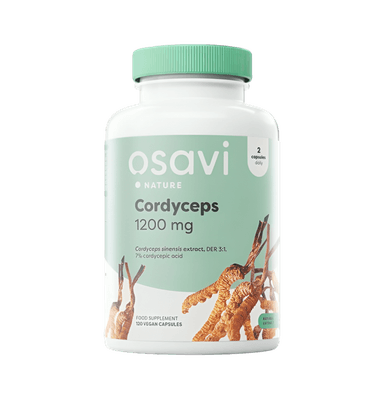 Cordyceps 1200mg 120 Veganska Kapslar
