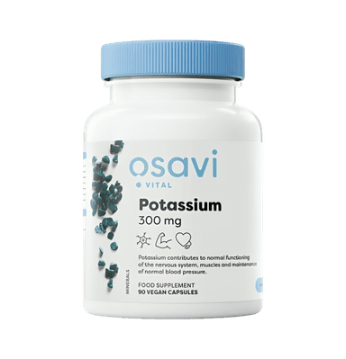 Potassium 300mg 90 Veganska Kapslar