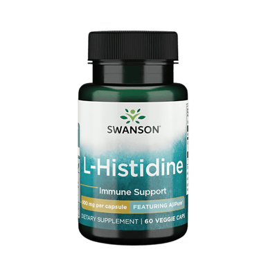 AjiPure L-Histidine 500mg 60 Vegetariska kapslar