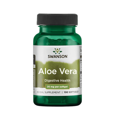 Aloe Vera 25mg 100 Mjuka gelkapslar