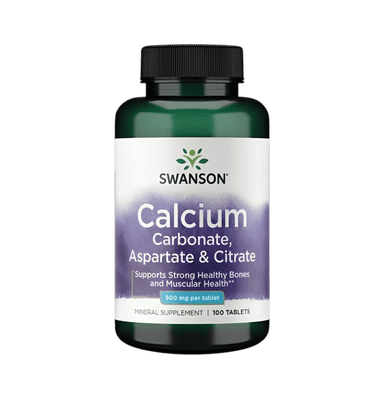 Calcium Carbonate, Aspartate & Citrate 500mg